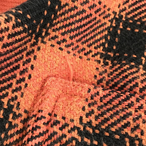 実際に弊社で買取させて頂いたTHE FLAT HEAD/ザフラットヘッド バッファローチェック ヘビーフランネルシャツ 38の画像 8枚目