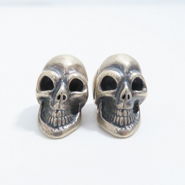 実際に弊社で買取させて頂いたBill Wall Leather/BWL/ビルウォールレザー スカルビーズ 2点セットの画像 1枚目