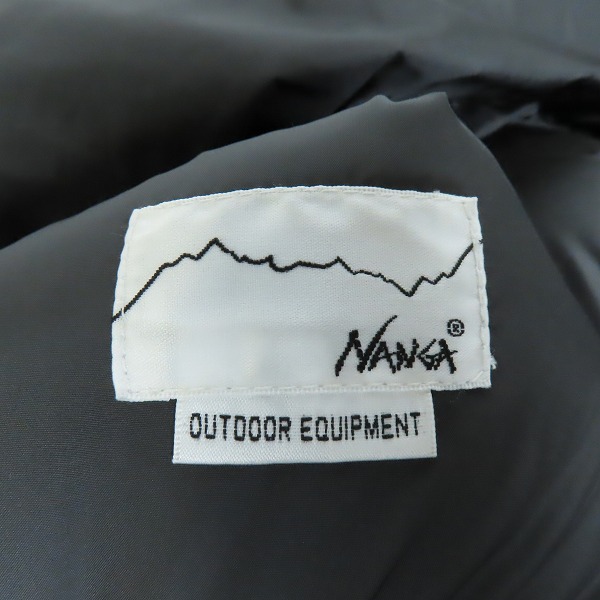 実際に弊社で買取させて頂いたNANGA×URBAN RESEARCH iD/ナンガ×アーバンリサーチ AURORA 3LAYER DOWN BZ ダウンジャケット UI07-17U001/Mの画像 4枚目