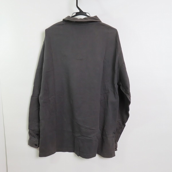 実際に弊社で買取させて頂いたBackChannel/バックチャンネル ハーフボタン 長袖ポロシャツ/XLの画像 1枚目