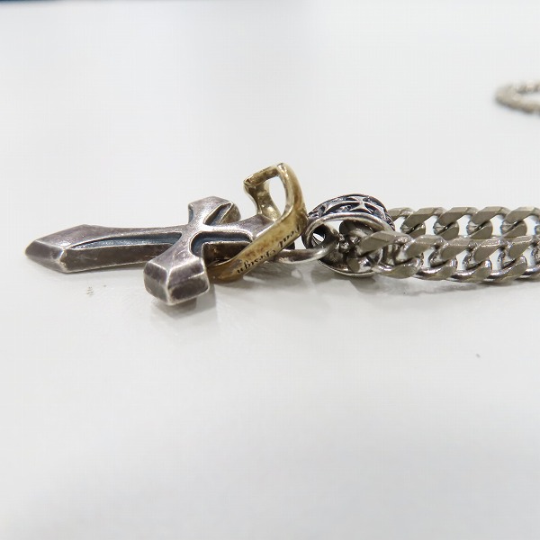 実際に弊社で買取させて頂いたDEAL DESIGN/ディールデザイン  クロス ペンダント/トップ ネックレスチェーンの画像 3枚目