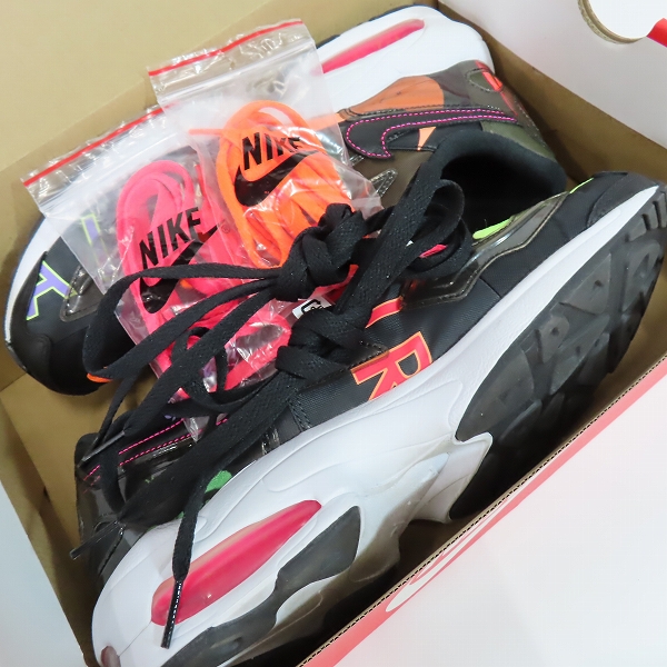 実際に弊社で買取させて頂いたNIKE×ATMOS/ナイキ×アトモス AIR MAX2 LIGHT QS/エアマックス2 ライト クイックストライク CI5590-001/27.5の画像 8枚目