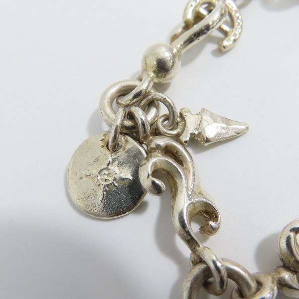 実際に弊社で買取させて頂いた【ギャラ付き】FIRST ARROW'S/ファーストアローズ 唐草チェーンブレスレット BR-053の画像 3枚目