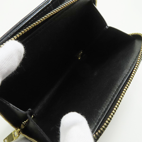 実際に弊社で買取させて頂いたSAINT LAURENT PARIS/サンローランパリ ジョアン コンパクトジップ アラウンドウォレットの画像 4枚目
