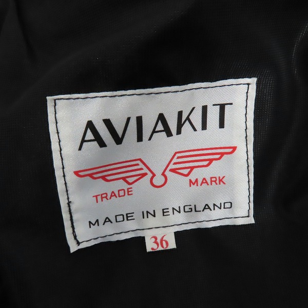 実際に弊社で買取させて頂いたLewis Leathers×The REAL McCOY'S/ルイスレザー×リアルマッコイズ ディアスキン サイクロン ライダース 36の画像 3枚目