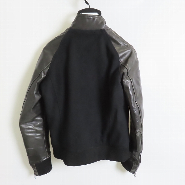 バックラッシュ レザースタジャン カシミヤ混 1164-01