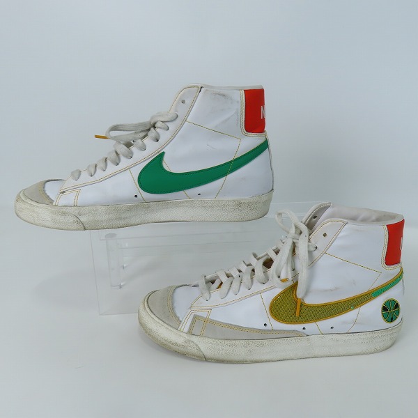 実際に弊社で買取させて頂いたNIKE/ナイキ BLAZER MID 77 VINTAGE ブレーザー ミッド ヴィンテージ レイガンズ DD9239-100/27.5の画像 3枚目
