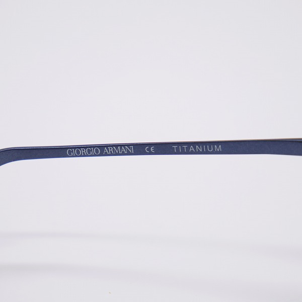 実際に弊社で買取させて頂いたGIORGIO ARMANI/ジョルジオアルマーニ チタン メガネフレーム 1067T 1013の画像 5枚目