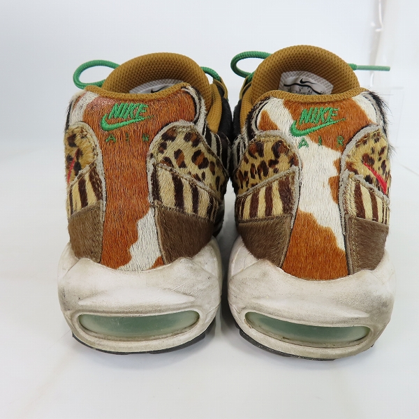実際に弊社で買取させて頂いたNIKE×ATMOS/ナイキ×アトモス AIR MAX 95 OG DLX ANIMAL PACK エアマックス95 AQ0929-200/28の画像 1枚目