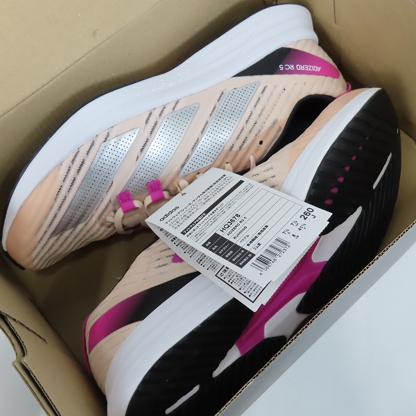 【数量限定】 未使用】adidas/アディダス ADIZERO スニーカー 5/アディゼロ RC ボディ・フェイスケア