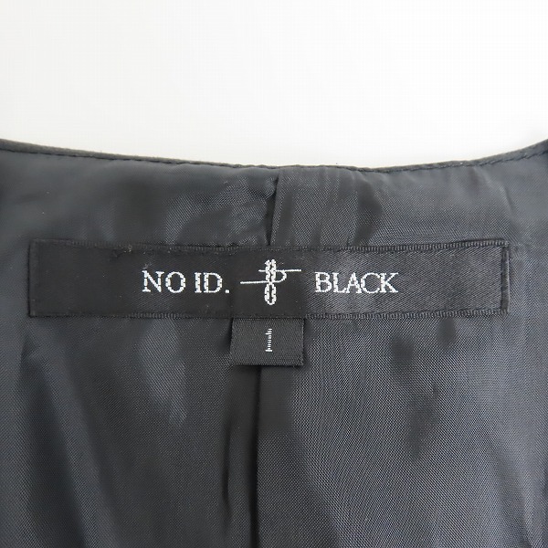 実際に弊社で買取させて頂いたNO ID. BLACK/ノーアイディーブラック レイヤードベスト 446006-439V/1の画像 2枚目