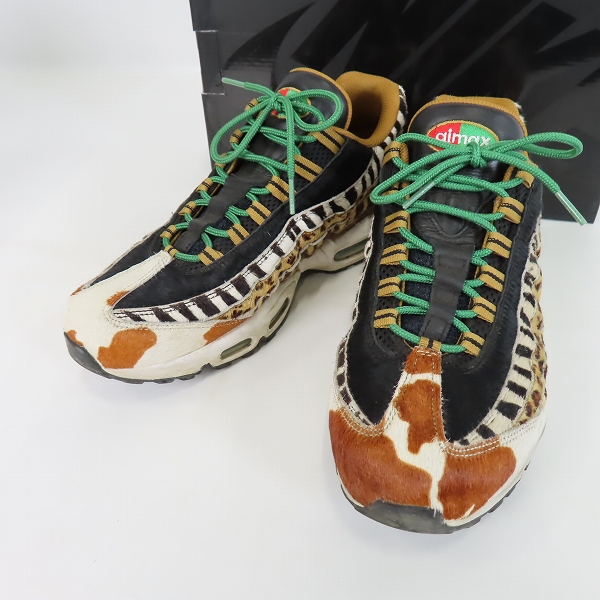 実際に弊社で買取させて頂いたNIKE×ATMOS/ナイキ×アトモス AIR MAX 95 OG DLX ANIMAL PACK エアマックス95 AQ0929-200/28