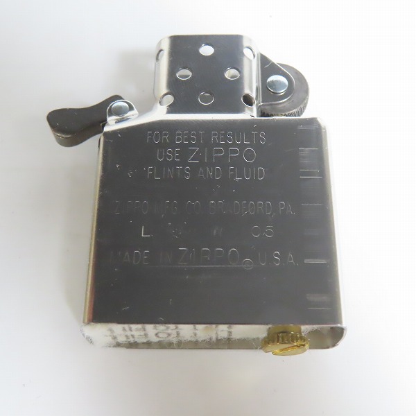 実際に弊社で買取させて頂いたZIPPO/ジッポー HARLEY DAVIDSON/ハーレーダビッドソン ON FIRE 2005年製の画像 5枚目