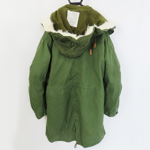 実際に弊社で買取させて頂いたUS.ARMY/米軍 M-65 ヴィンテージ キルティングライナーコート/モッズコート 8415-00-782-3004/Mの画像 1枚目