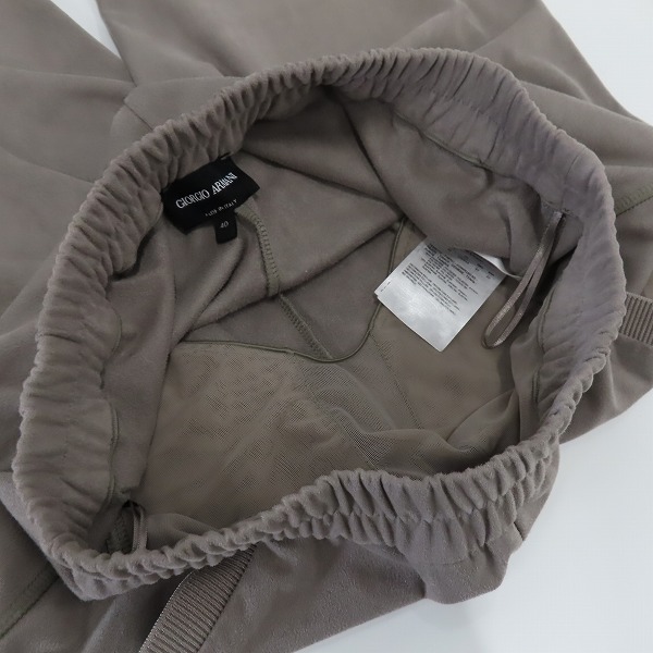 実際に弊社で買取させて頂いた【JPタグ】GIORGIO ARMANI/ジョルジオ アルマーニ ジョガーパンツ 3RAP52 AJQNZ/40の画像 5枚目