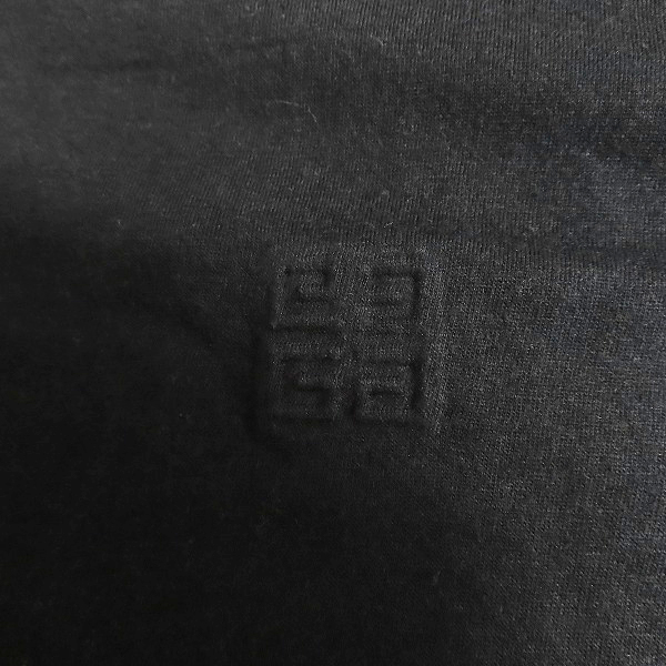 実際に弊社で買取させて頂いたGIVENCHY/ジバンシイ 胸4Gロゴ ジップ半袖Tシャツ 11S 7234 657/XLの画像 8枚目