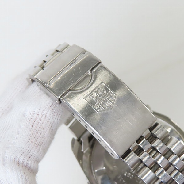 実際に弊社で買取させて頂いたTAG HEUER/タグホイヤー ディープダイバー 1000m 980.023N クォーツ 腕時計 【動作未確認】の画像 6枚目