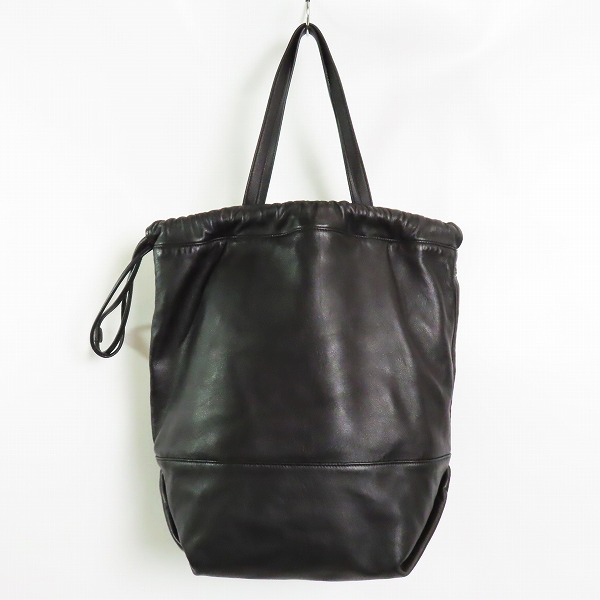 実際に弊社で買取させて頂いたSAINT LAURENT/サンローラン 2WAY HARLEM SHOPPING BAG TOTE/ハーレム ショッピング  巾着型 トートバッグ 551692 0YP0E 1000の画像 1枚目