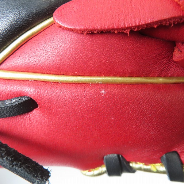 実際に弊社で買取させて頂いたRawlings/ローリングス Hyper tech ハイパーテック 軟式 右投げ オールラウンド グローブ/グラブ GR2HTCN55Wの画像 6枚目