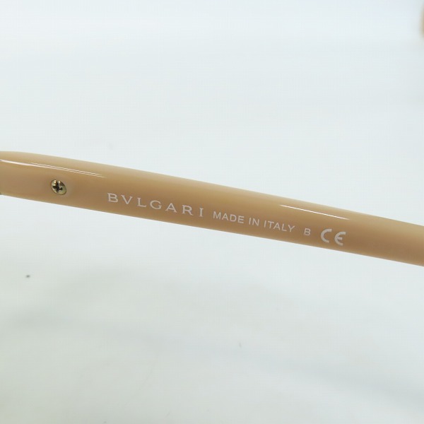 実際に弊社で買取させて頂いたBVLGARI/ブルガリ ウェリントン 眼鏡/メガネフレーム 4070-B-Aの画像 6枚目
