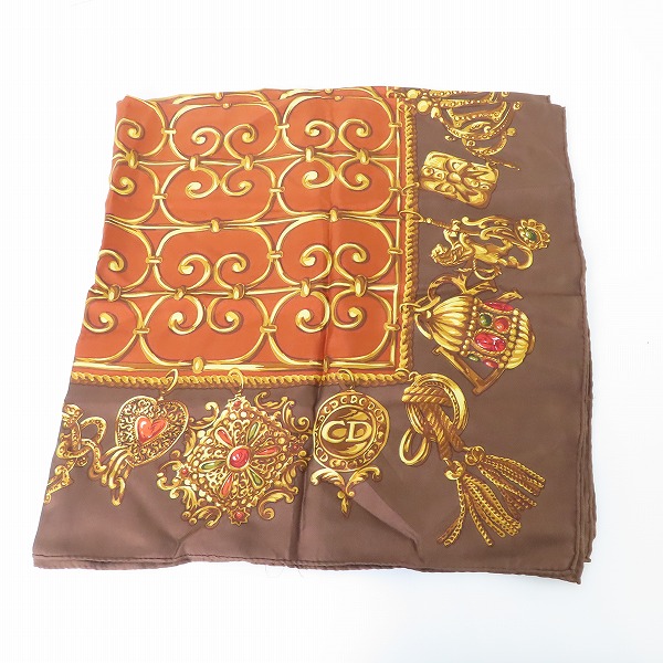 実際に弊社で買取させて頂いたChristian Dior/クリスチャンディオール ロゴ スカーフ/ストール 