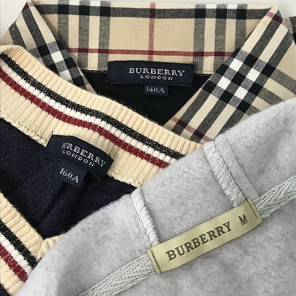 実際に弊社で買取させて頂いた【おまとめ】BURBERRY/バーバリー キッズ/子供服の画像 1枚目