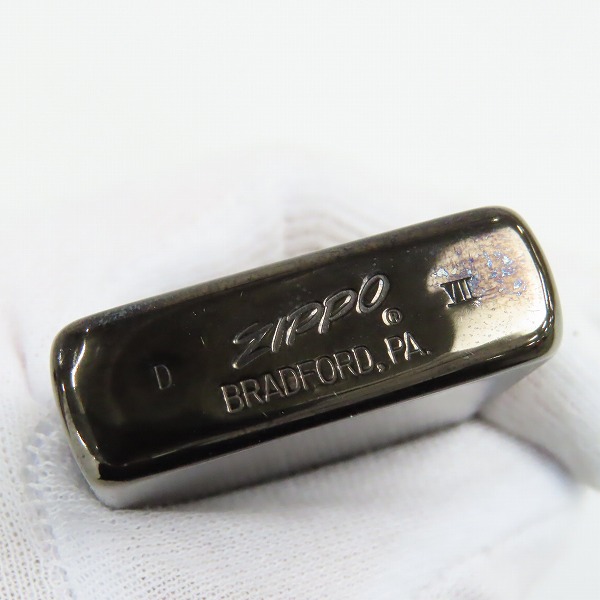 実際に弊社で買取させて頂いたZIPPO/ジッポー ハーレーダビッドソン メタル貼り 1991年製の画像 3枚目