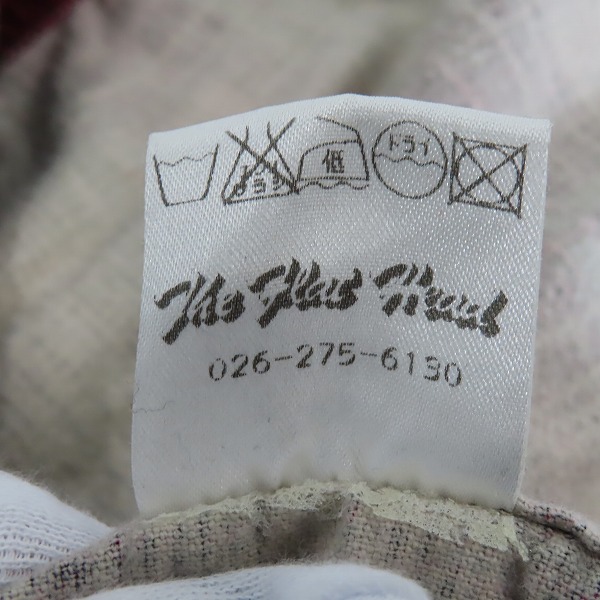 実際に弊社で買取させて頂いたTHE FLAT HEAD/フラットヘッド チェック ウエスタンシャツ/40の画像 5枚目