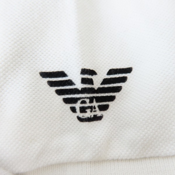 実際に弊社で買取させて頂いたEmporio Armani/エンポリオアルマーニ プリント 半袖ポロシャツ J1M36J j1X7J/Mの画像 5枚目