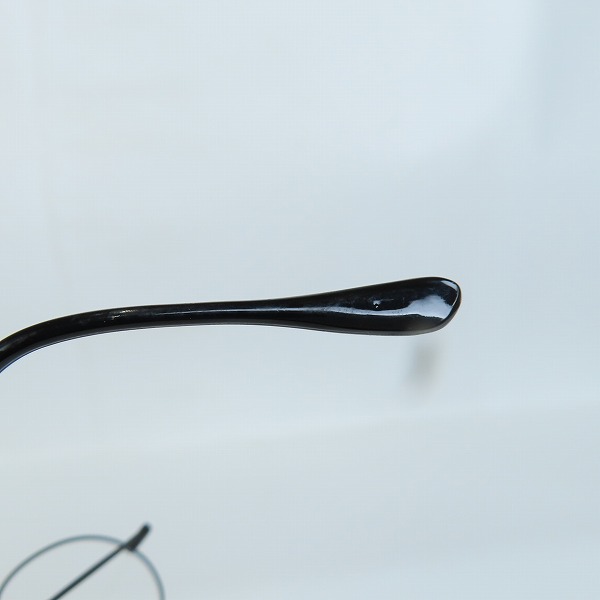実際に弊社で買取させて頂いたOLIVER GOLDSMITH/オリバー ゴールドスミス 度入り Oval Nero 眼鏡/メガネフレームの画像 8枚目