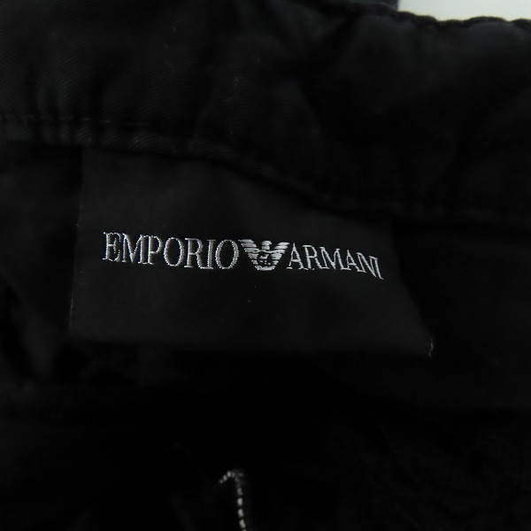 実際に弊社で買取させて頂いたEMPORIO ARMANI/エンポリオアルマーニ ロゴプレートショートパンツ/ハーフパンツ 3Z1PA6/46の画像 2枚目