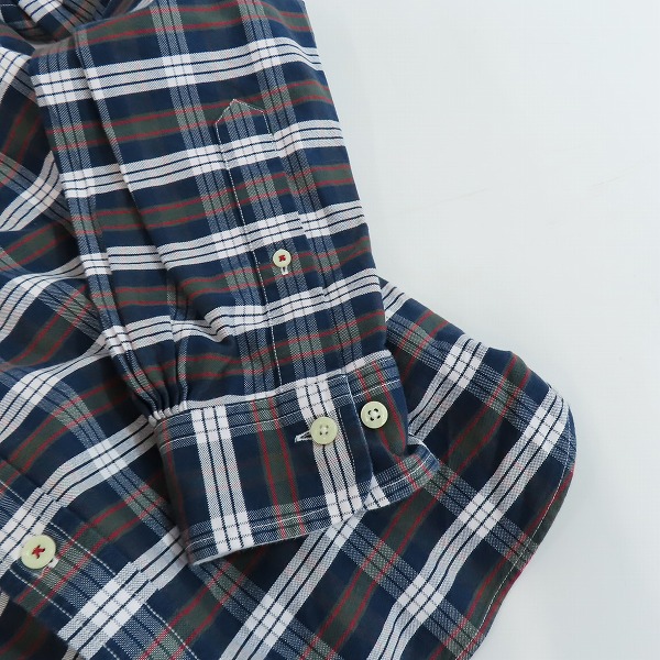 実際に弊社で買取させて頂いたBrooks Brothers/ブルックス ブラザーズ Red Fleece チェック柄長袖シャツ Mの画像 6枚目
