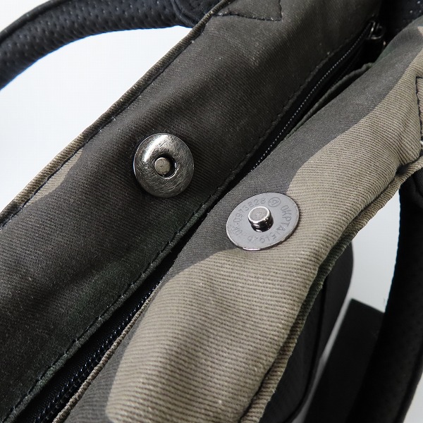 実際に弊社で買取させて頂いたHYDROGEN/ハイドロゲン ミニトートバッグ 内側カモフラ 迷彩の画像 6枚目