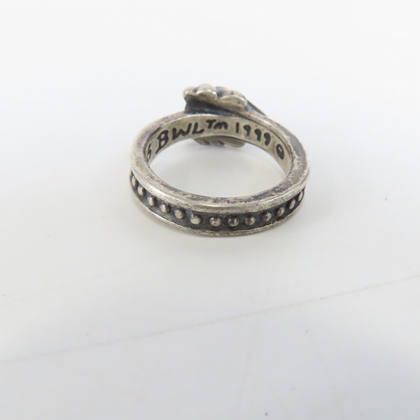 実際に弊社で買取させて頂いたBWL/ビルウォールレザー スモールスプーンリング/18号の画像 3枚目