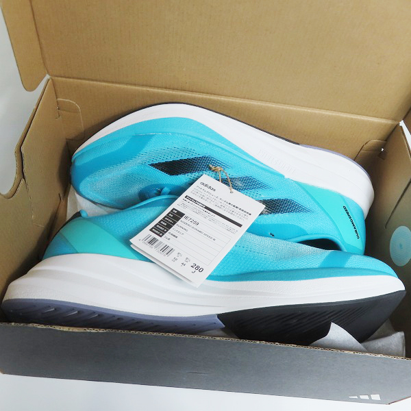 実際に弊社で買取させて頂いたadidas/アディダス ADIZERO DURAMO SPEED M/アディゼロ デュラモスピード スニーカー IE7259/28の画像 7枚目