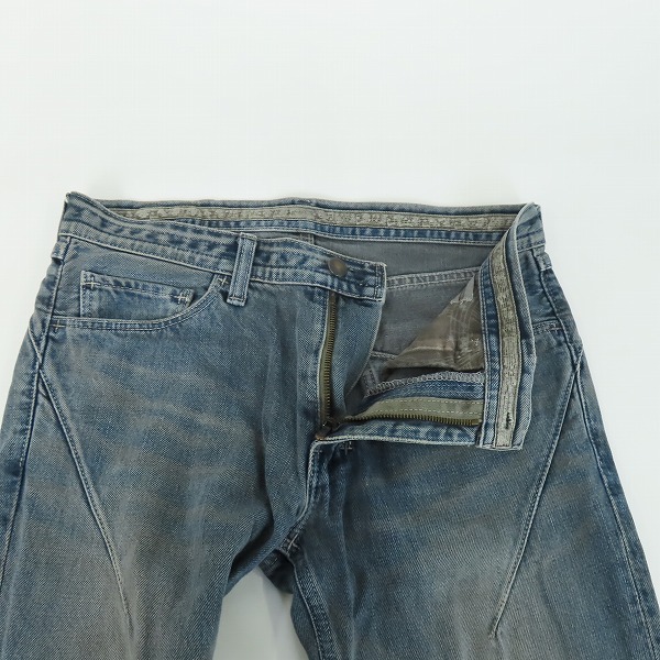 実際に弊社で買取させて頂いたNUMBER (N)INE/ナンバーナイン 07SS アーカイブ 宮下貴裕 本人期 デニムパンツ F07-NNP007/2の画像 2枚目