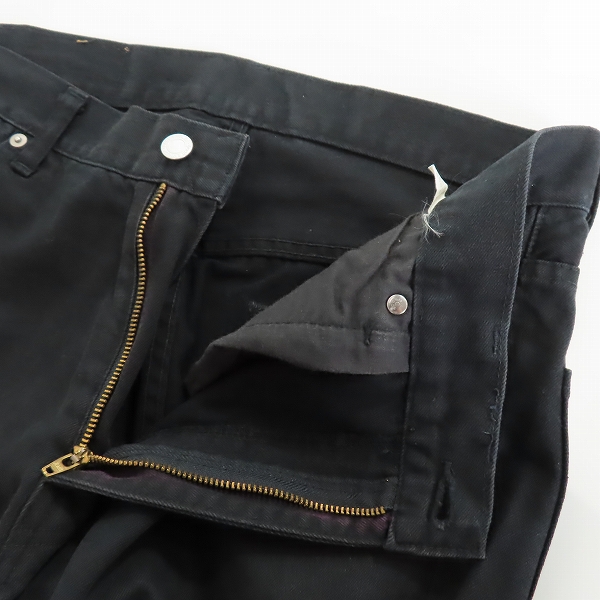 実際に弊社で買取させて頂いたEC×GOODENOUGH/イーシー×グッドイナフ ブラックデニム ダブルネーム の画像 4枚目