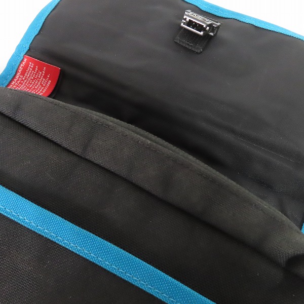 実際に弊社で買取させて頂いたManhattan Portage/マンハッタンポーテージ キルティングサコッシュ/ボディバッグ/ポーチ 3点セットの画像 8枚目