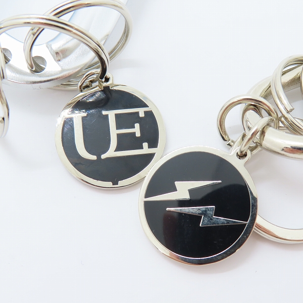 実際に弊社で買取させて頂いたuniform experiment×Fragment Design/ユニフォームエクスペリメント×フラグメントデザイン カラビナ/キーホルダー 3点セットの画像 4枚目
