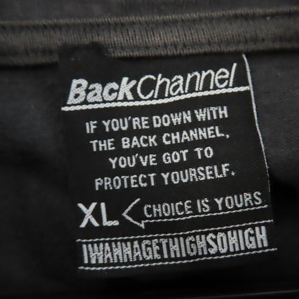 実際に弊社で買取させて頂いたBackChannel/バックチャンネル ハーフボタン 長袖ポロシャツ/XLの画像 2枚目