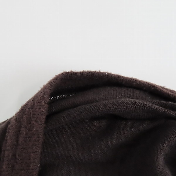 実際に弊社で買取させて頂いたNUMBER(N)INE/ナンバーナイン 薄手フーディーパーカー カシミヤ混 S08-NC010A/4の画像 5枚目