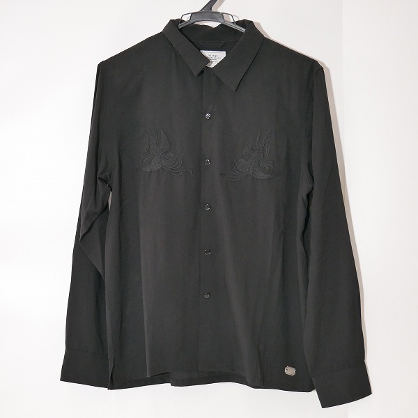 実際に弊社で買取させて頂いたCRIMIE/クライミー SWALLOW EMBROIDELY RAYON SHIRT/刺繍 レーヨンシャツ CR01-02L5-SL02/S