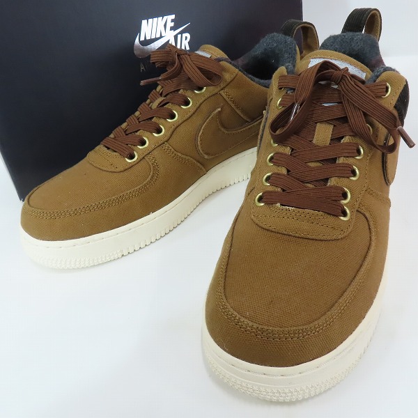 実際に弊社で買取させて頂いたNIKE×Carhartt WIP/ナイキ×カーハート AIR FORCE 1 07 PRM WIP エアフォース1 AV4113-200 26.5