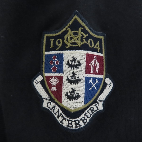 実際に弊社で買取させて頂いた【未使用】canterbury/カンタベリー ラグビー トレーニングウエア TRACK JACKET トラックジャケット RA43027 Lの画像 6枚目
