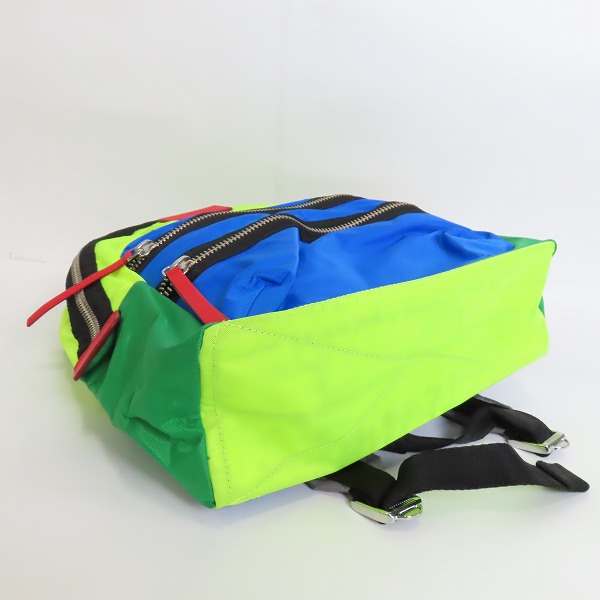 実際に弊社で買取させて頂いた(2)MARC BY MARC JACOBS/マークバイマークジェイコブス マルチカラー リュック/バックパック M0004505の画像 2枚目