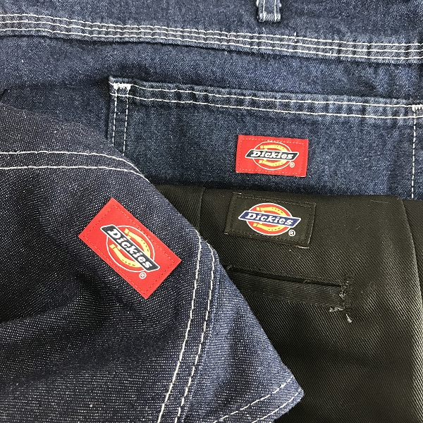 実際に弊社で買取させて頂いた【おまとめ】Dickies/ディッキーズ デニム オーバーオール/ワークパンツ/デニムパンツ 等の画像 1枚目