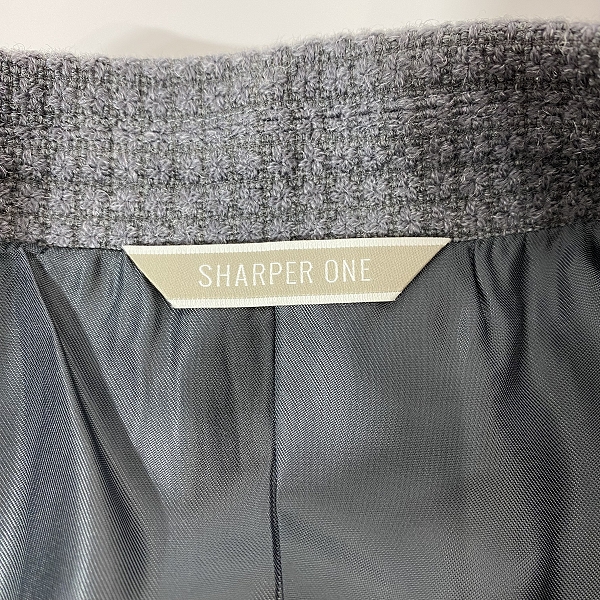 実際に弊社で買取させて頂いた【未使用】nano universe/ナノユニバース HAVANA 2B テーラードジャケット NUD92JKT004HO 44の画像 2枚目