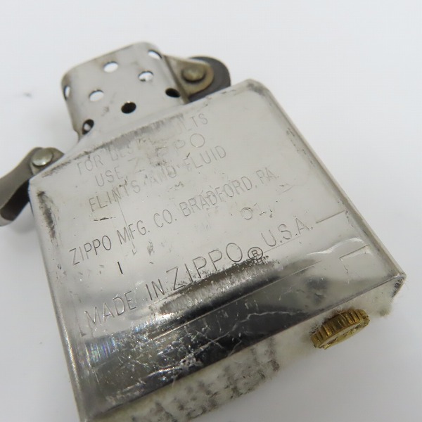 実際に弊社で買取させて頂いたZIPPO/ジッポー ハーレーダビッドソン ナックルヘッド 2001年製の画像 6枚目