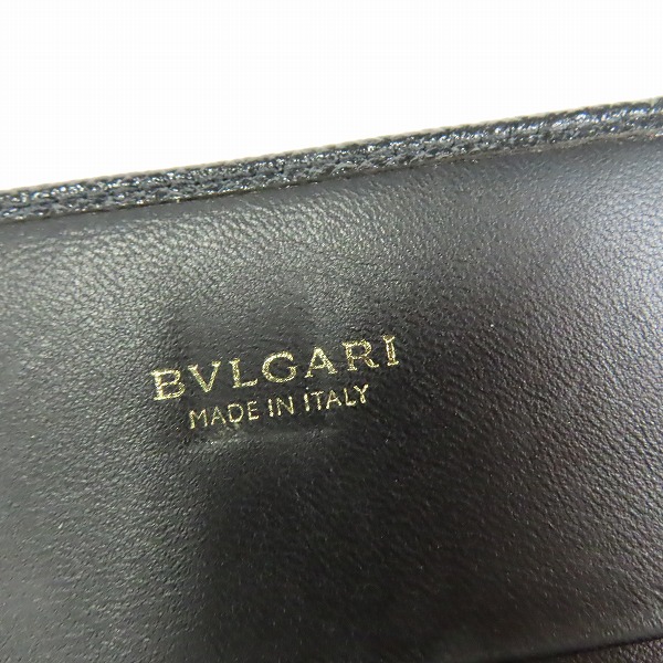 実際に弊社で買取させて頂いたBVLGARI/ブルガリ レザーカードケースの画像 5枚目