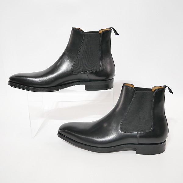 実際に弊社で買取させて頂いたMAGNANNI/マグナーニ サイドゴア プレーン ブーツ 21139/41の画像 3枚目